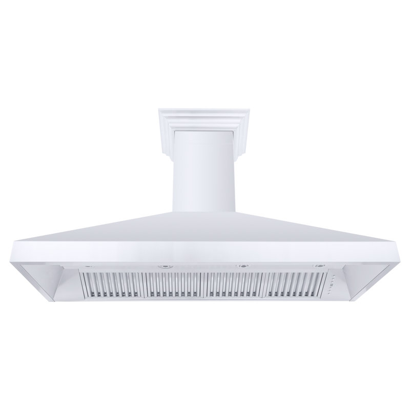 60" Professional 500 CFM Convertible Wall Mount Range Hood in Stainless Steel