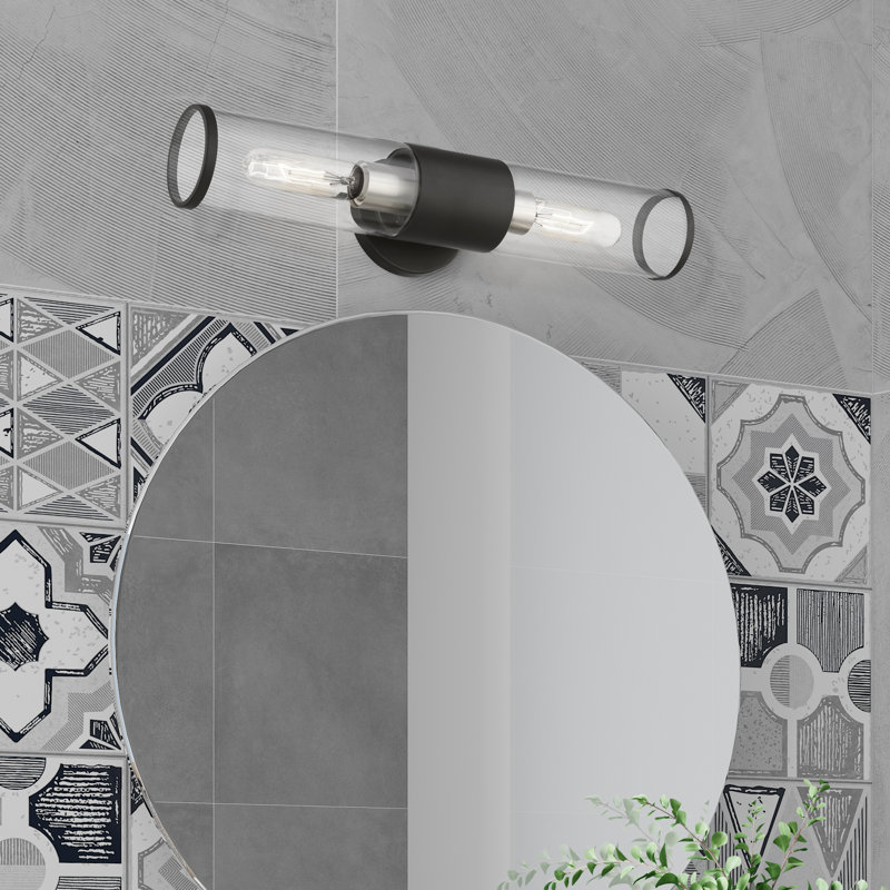 Éclairage pour meuble-lavabo à intensité variable Birchfield, Noir