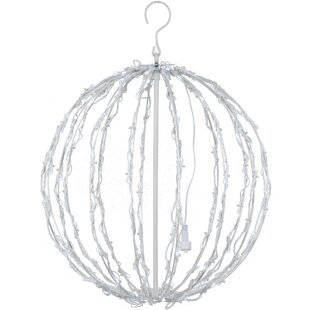 6 ft. Lighted Length - 1.5 in. Width - Silver Ribbon - 18 Cool White LEDs - 4 in. Battery Lead Wire