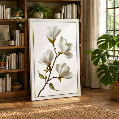 Flowering Branch Botanical - Wrapped Canvas