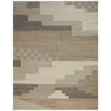 Aquila Abstract Area Rug in Natural/Gray/Ivory