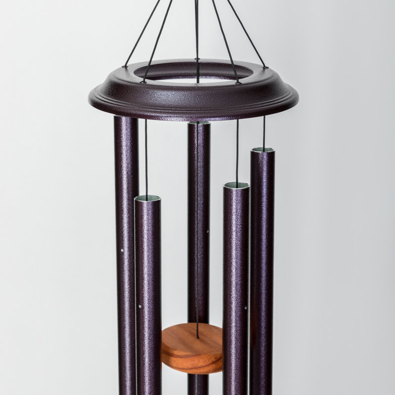 Shenandoah Melodies Aluminum Wind Chime, Prune, H 35 po x l 8 po x P 8 po