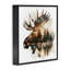  Art de giclée silhouette de bois d'orignal par LSR Design Studio-1503192491-1503192493