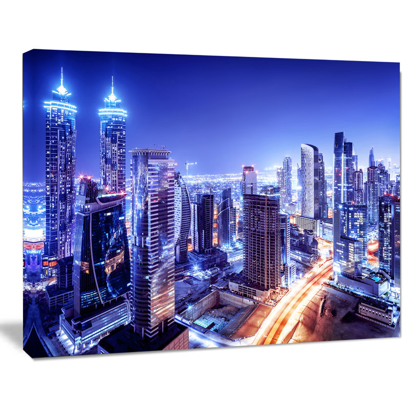 Reproduction de photo sur toile Cityscape, H 8 po x l 12 po