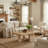 Cinya Coffee Table - Natural Finish