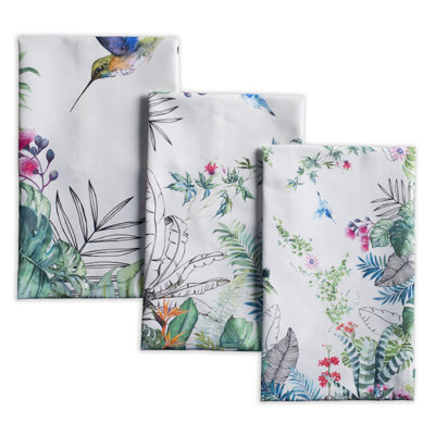 Ensemble de 3 serviettes à thé Tropiques