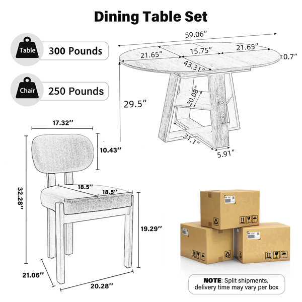 Dimensions du produit