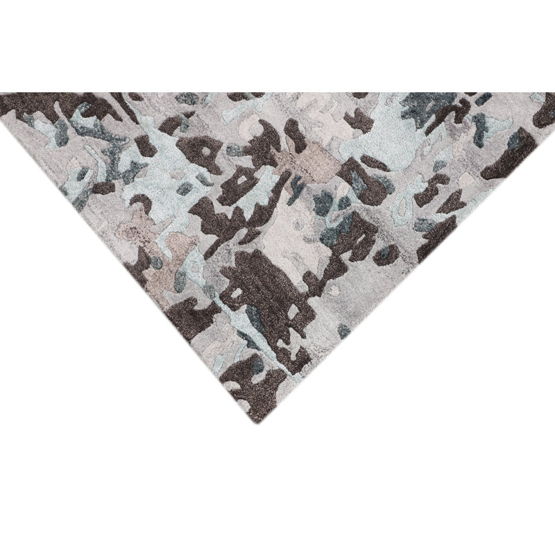 Abstract Area Rug, Runner 2'7" x 10'