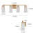 Nakaiah Dimmable Rose Gold Vanity Light-627047561