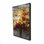 Abstract Tree by Fall - Orange Landscapes Framed Canvas Decor