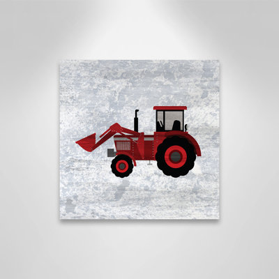 In Red 'Red 3' Wall Decal