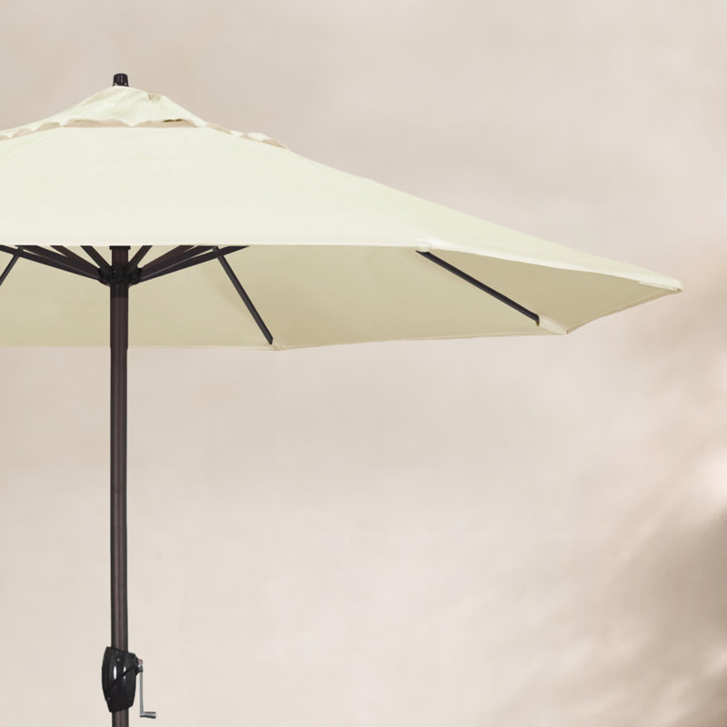 Mira 9' Market Sunbrella® Umbrella, Canvas Canvas Sunbrella® Canvas