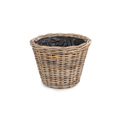 Rattan Planter Basket with Lining