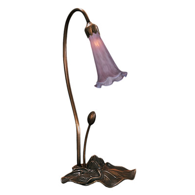 Pond Lily Metal Arched Lamp