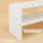 2-Tier Stackable Small Shoe Rack For Closets, Entryways, Small Spaces, Hallways, Garages, White