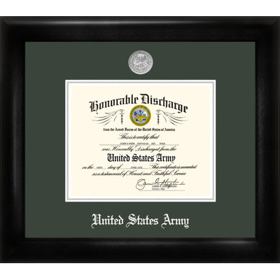 Army Discharge Picture Frame