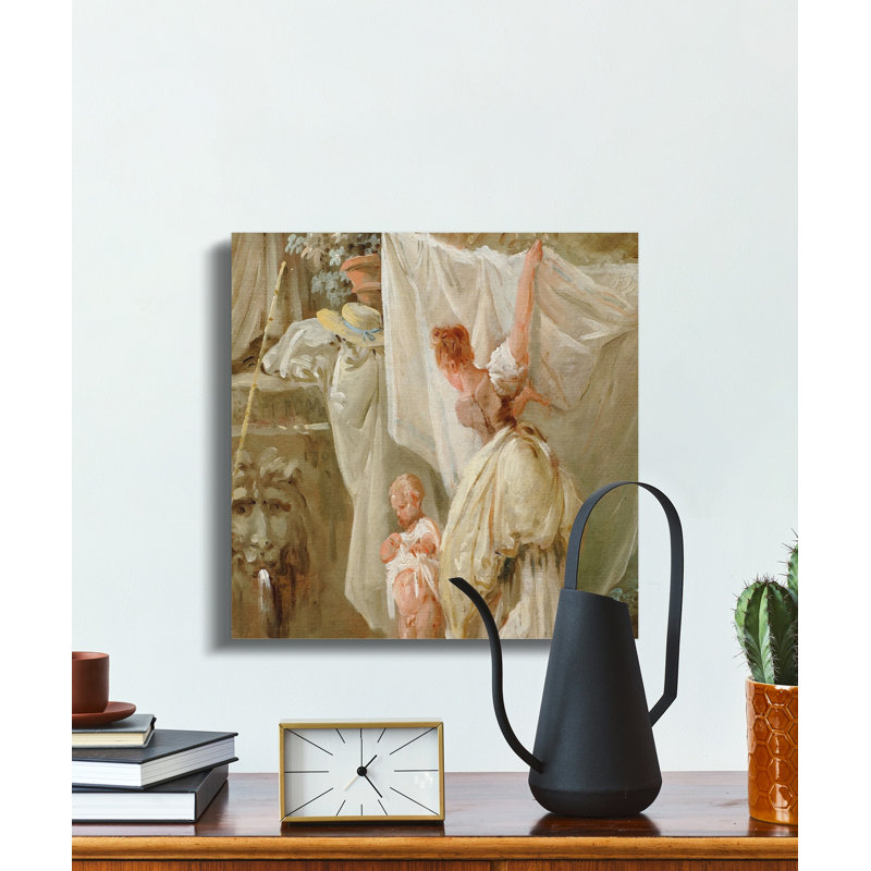 Kahn Wrapped Canvas Print Set, 12x12