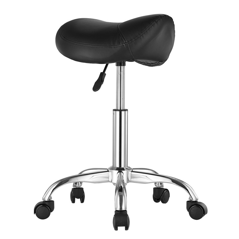 Adjustable Height Ergonomic Active Stool, Black