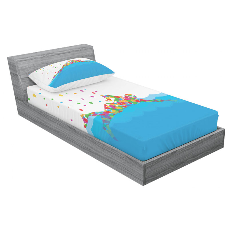 Microfiber Sheet Set, Twin XL Sheet Set with Fitted Sheet