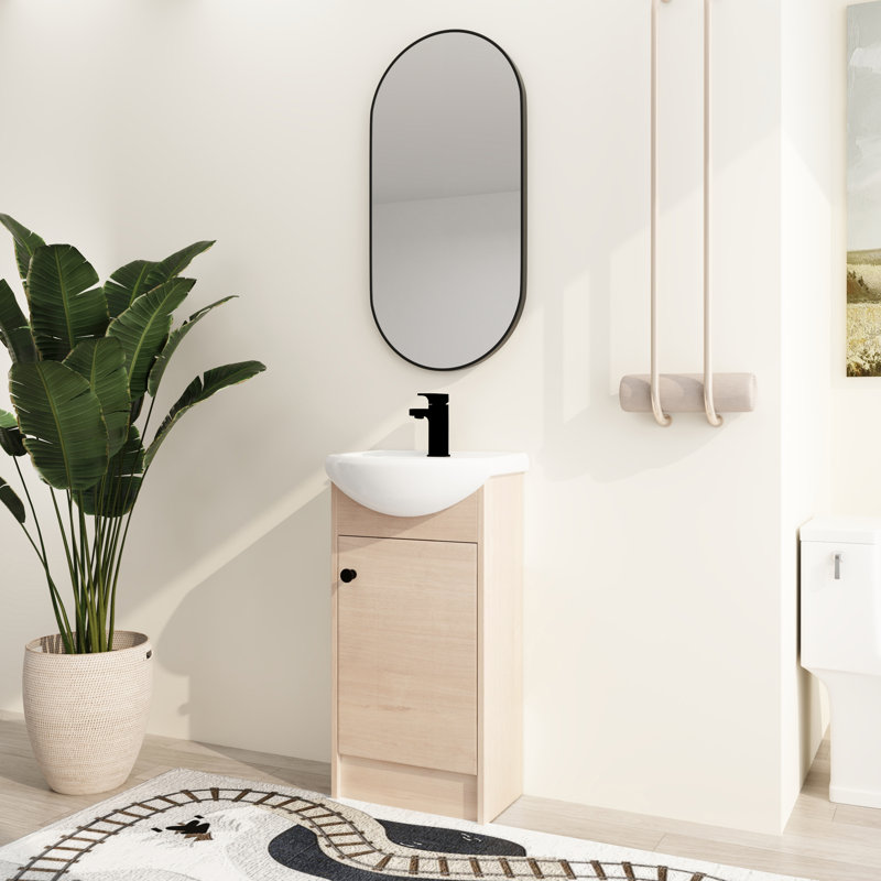 Mouad 18" Single Bathroom Vanity Set