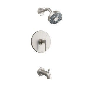 Système de douche complet, Nickel brossé