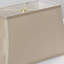 Abat-jour rectangulaire en tissu (araignée) de couleur beige-50636376