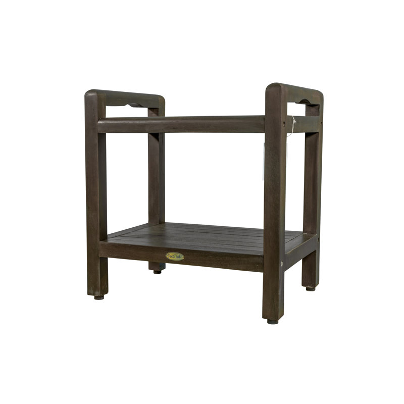 DecoTeak 20" W Teak Shower Bench