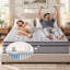Matelas hybride en mousse à mémoire de fermeté moyenne (8 po/10 po/12 po/14 po), certifié CertiPUR-US-964965032-964965036
