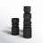 3 Piece Wood Tabletop Candlestick Set-1296663005