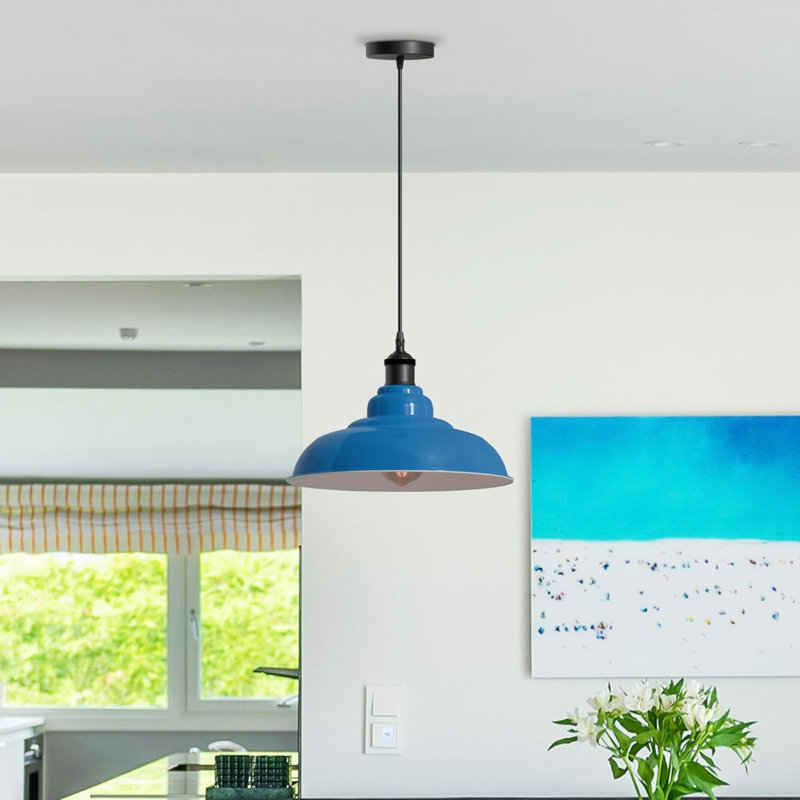 Karila 1 - Light Dome Pendant, Blue