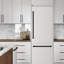 ZLINE Autograph 30 in. White Matte Built-In Refrigerator w/ Gray & Black Accents-2009699544