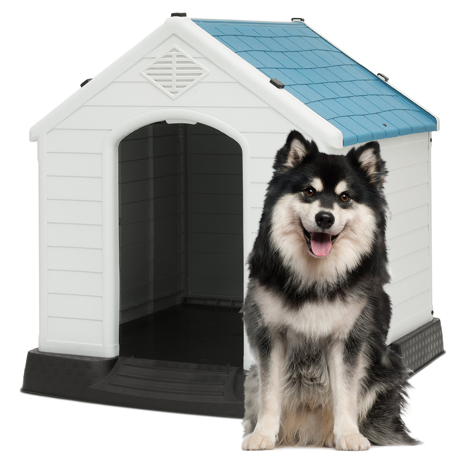 Tucker Murphy Pet™ Durgabai Portable Dog House with Air Vents, Indoor ...