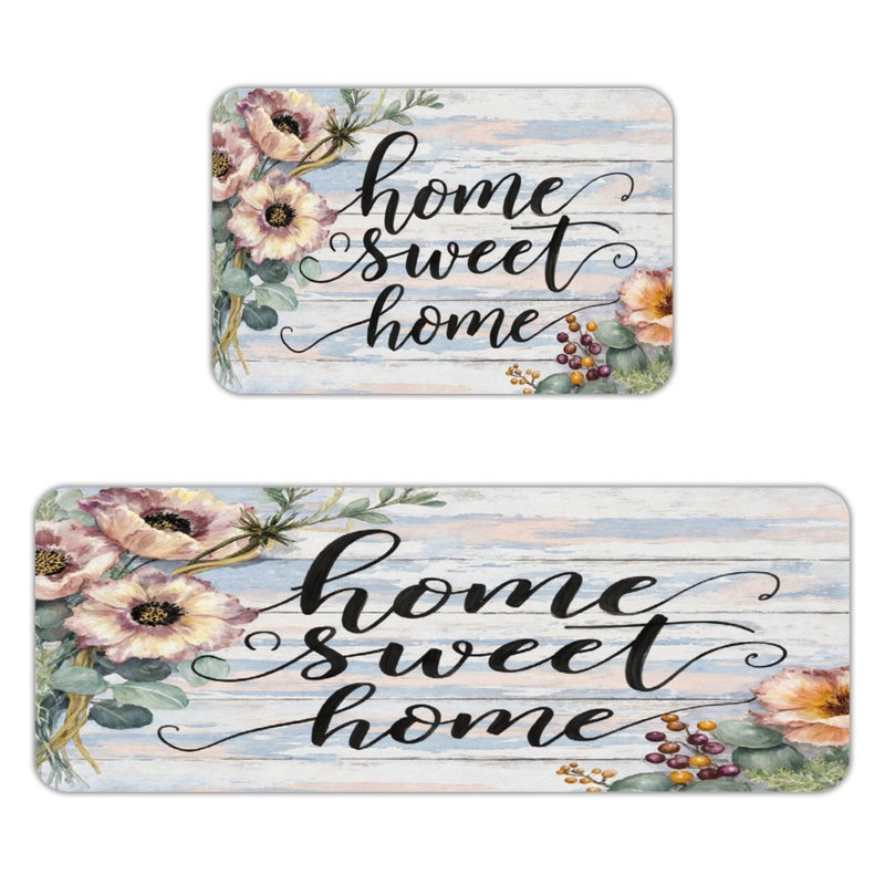 Ensemble de 2 tapis de cuisine Rustic Home
