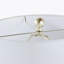 Lampe de table en céramique nervurée
