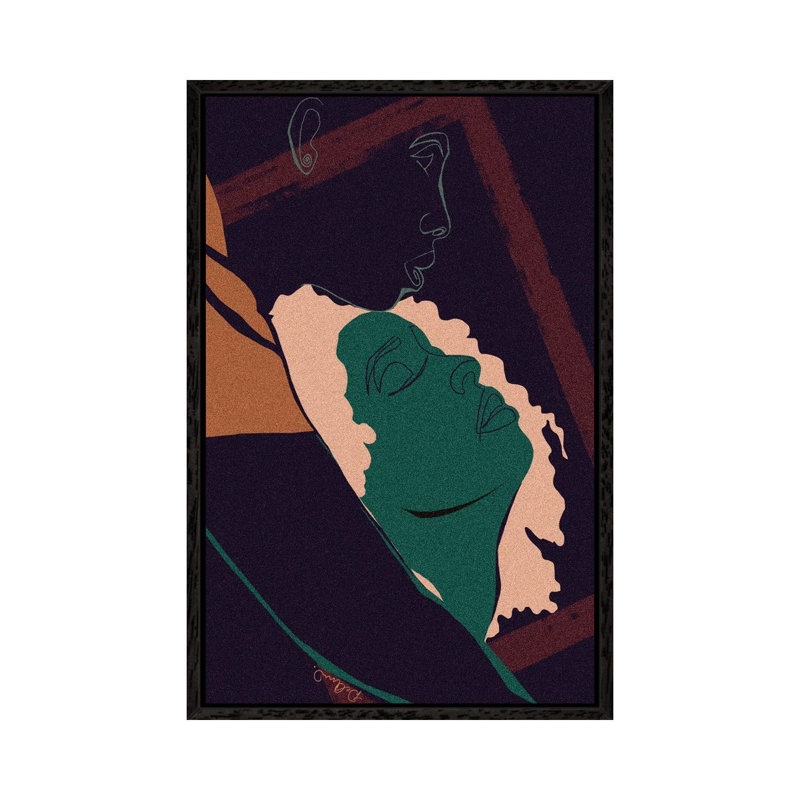 Fullfilled by DeeLashee - Print on Canvas, Black Framed, 66.04 cm H x 45.72 cm W