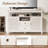 52.8" Rattan Sideboard