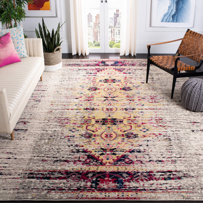Tapis abstrait Amico Performance, Rectangle 4 pi x 5 pi 7 po
