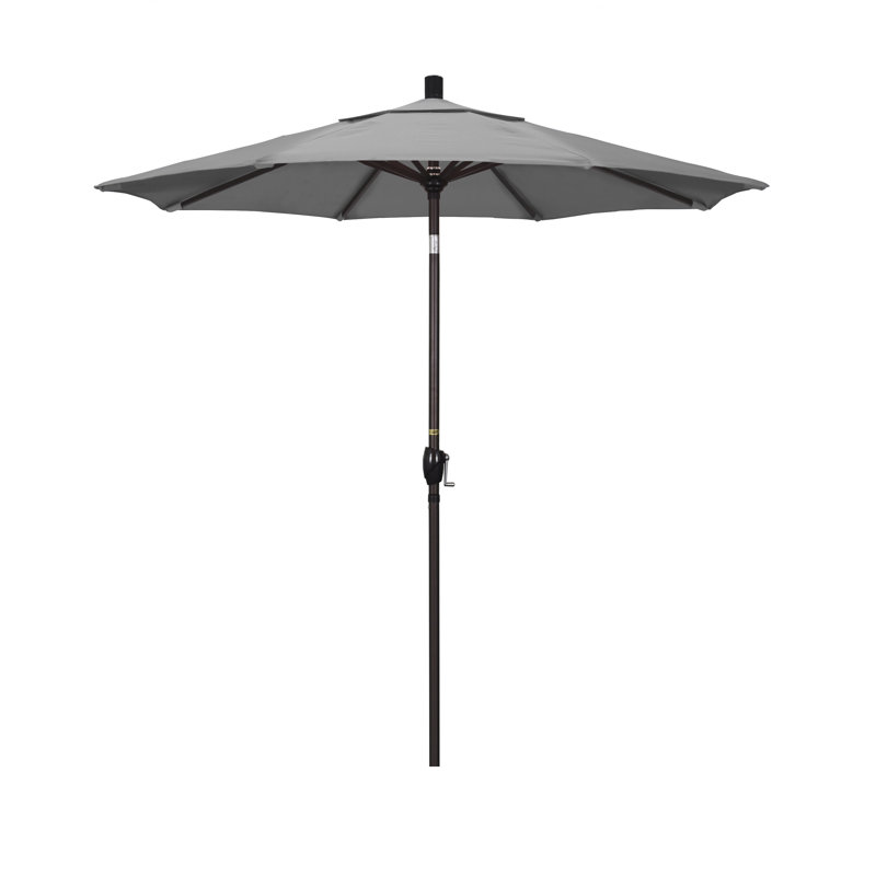Parasol sunbrella de marché 7,5' Wallach, Toile granit Sunbrella®