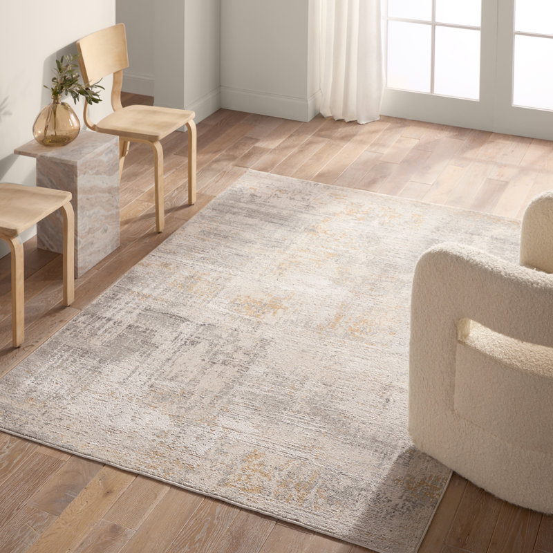 Abstract Indoor Rug, Rectangle 9'2" x 11'9"