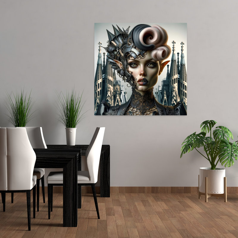 Art contemporain, art contemporain abstrait, H 36 po x l 36 po