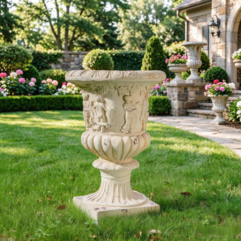 Pot à fleurs léger Mgo Urn