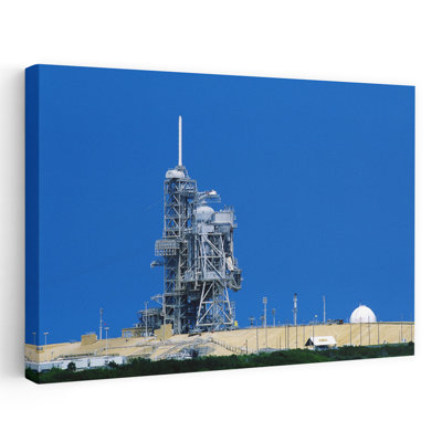 Navette, rampe de mise à l'eau, Kennedy Space Center, Cap Canaveral, Floride, États-Unis, art contemporain, art mural