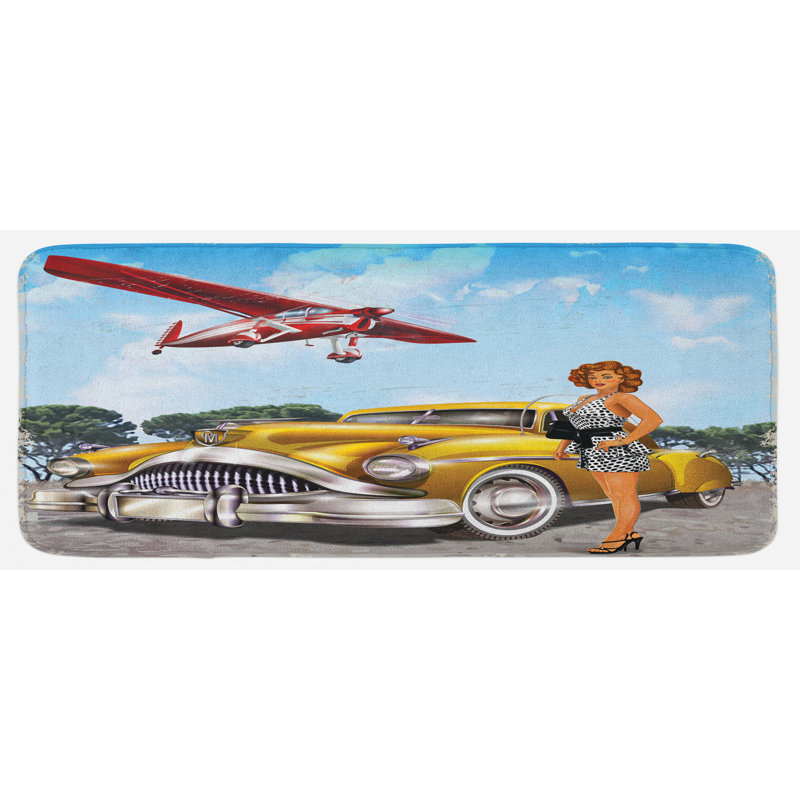 Tapis de cuisine Pin Up Girl