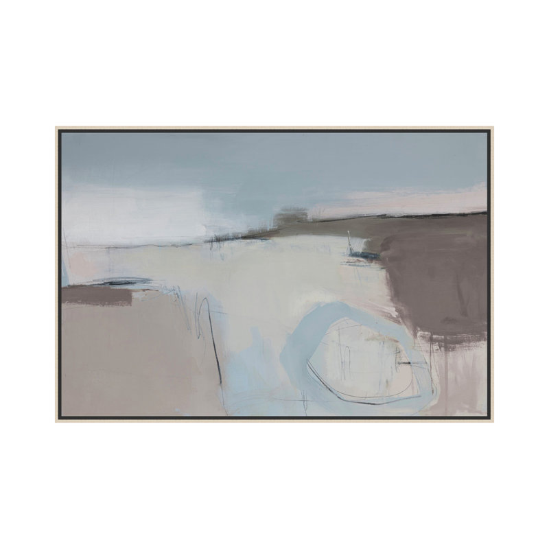 Fog Along Coast 1 Print by Serena Holt, 27.7" H x 40.7" W 
