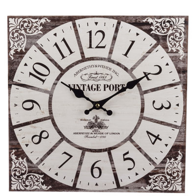 Snellville Wood Wall Clock