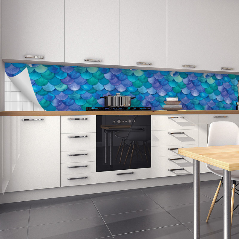 Koa 60cm W x 450cm L PVC Peel and Stick Panel