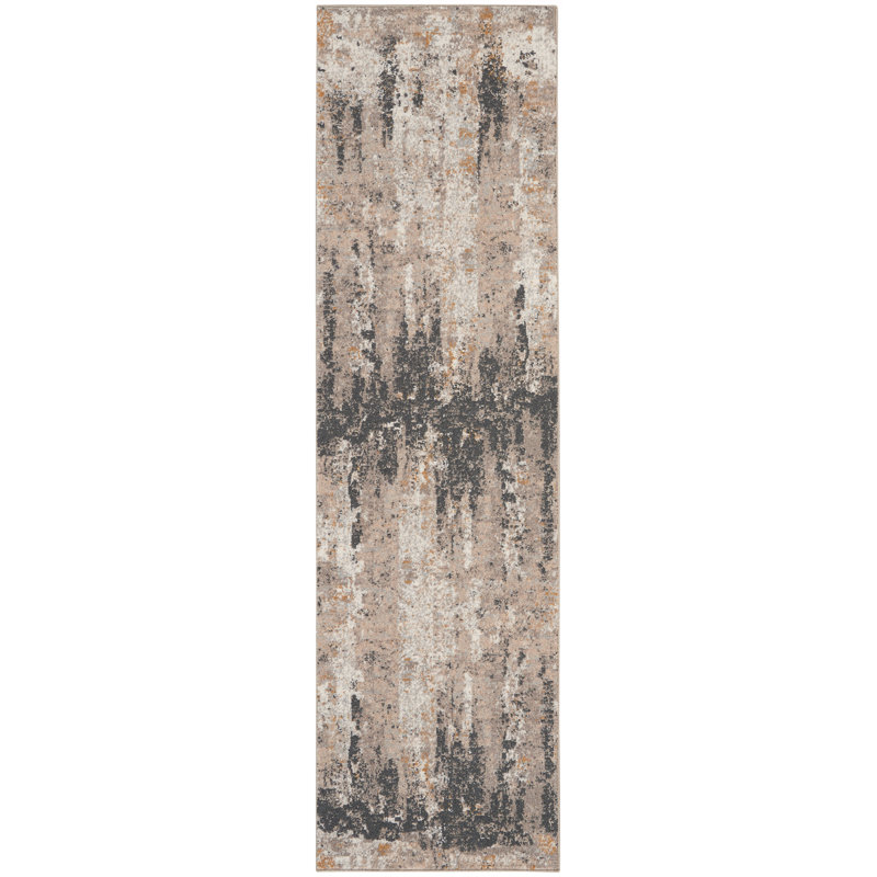 Arleht Abstract Indoor Rug, Runner 2'2" x 7'6"