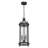 3-Light Outdoor Hanging Lantern in Iron Oxide