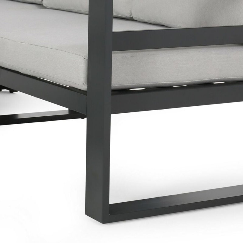 Canapé modulaire d'extérieur en aluminium Dursley