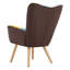 Janig Velvet Wingback Chair